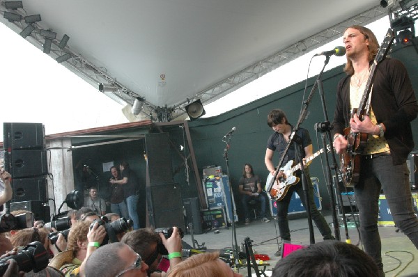 Kings of Leon at SXSW 2007.
