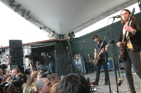 Kings of Leon at SXSW 2007.