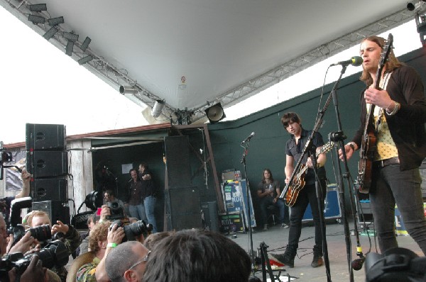 Kings of Leon at SXSW 2007.