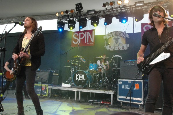 Kings of Leon at SXSW 2007.