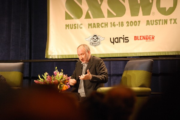 Pete Townsend Keynote Interview at SXSW 2007