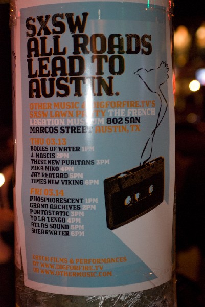 Posters etc seen around Austin during SXSW 2008
