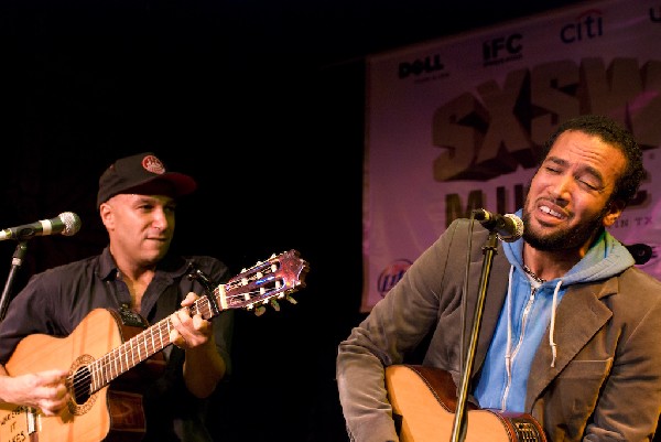The Nightwatchman at Esther's Follies.  SXSW 2008