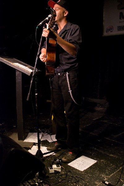 The Nightwatchman at Esther's Follies.  SXSW 2008