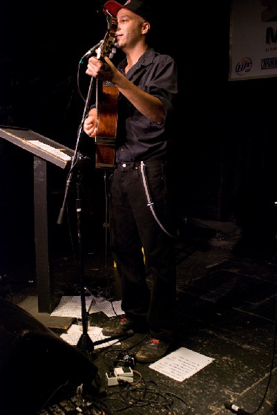 The Nightwatchman at Esther's Follies.  SXSW 2008