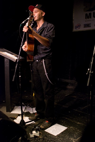 The Nightwatchman at Esther's Follies.  SXSW 2008