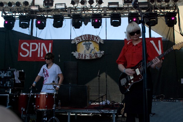 The Ravonettes at the Spin Party.  SXSW 2008