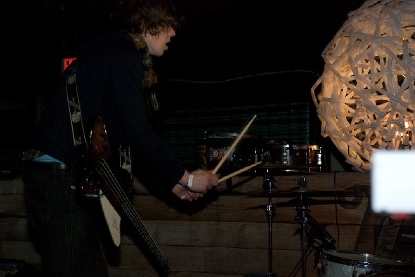 Tokyo Police Club at the Mohawk Frrvrr Party.  SXSW 2008