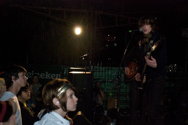 Tokyo Police Club at the Mohawk Frrvrr Party.  SXSW 2008