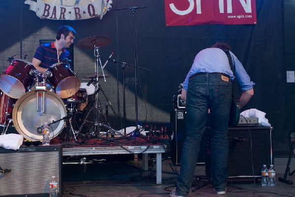 Vampire Weekend at the Spin Party.  SXSW 2008