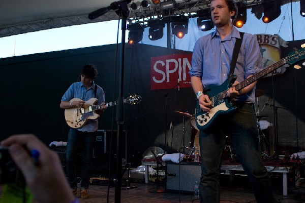 Vampire Weekend at the Spin Party.  SXSW 2008