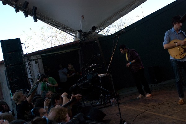 Vampire Weekend at the Spin Party.  SXSW 2008