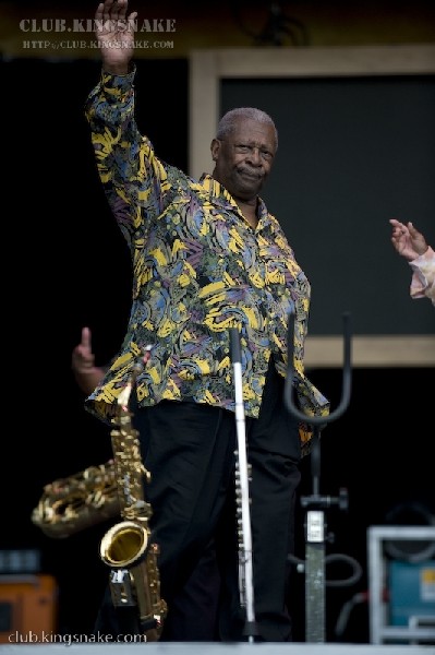B.B. King at Bonnaroo 2008