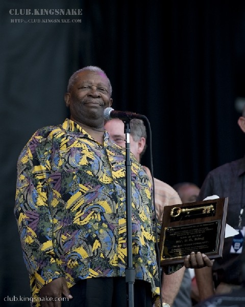 B.B. King at Bonnaroo 2008