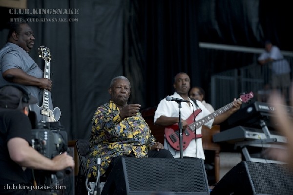 B.B. King at Bonnaroo 2008