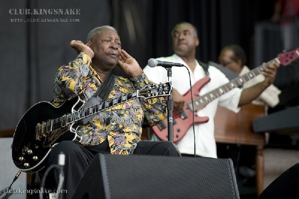 B.B. King at Bonnaroo 2008