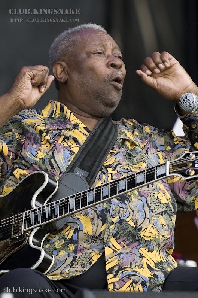 B.B. King at Bonnaroo 2008