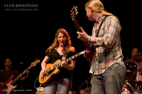 Derek Trucks and Susan Tedeschi at Bonnaroo 2008