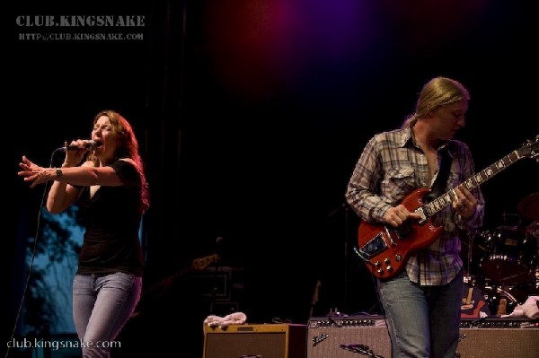 Derek Trucks and Susan Tedeschi at Bonnaroo 2008