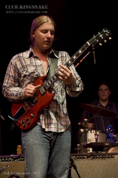 Derek Trucks and Susan Tedeschi at Bonnaroo 2008