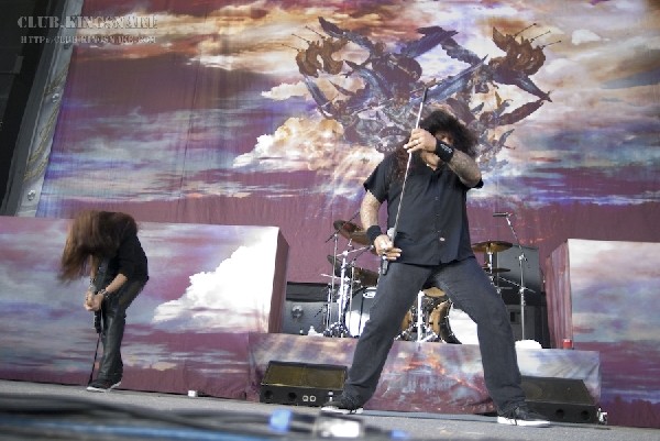 Testament at the Molson Amphitheatre.  Toronto, Ontario