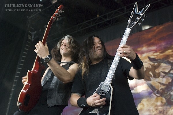 Testament at the Molson Amphitheatre.  Toronto, Ontario