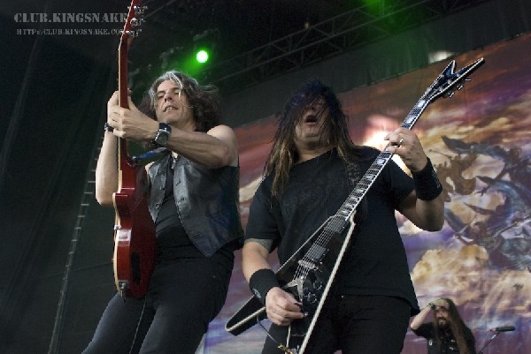 Testament at the Molson Amphitheatre.  Toronto, Ontario