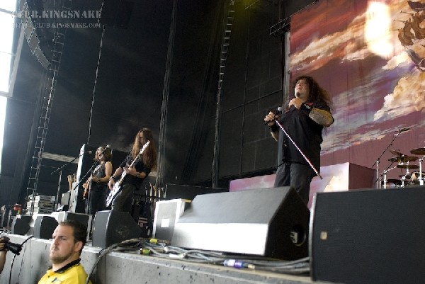 Testament at the Molson Amphitheatre.  Toronto, Ontario