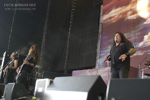 Testament at the Molson Amphitheatre.  Toronto, Ontario