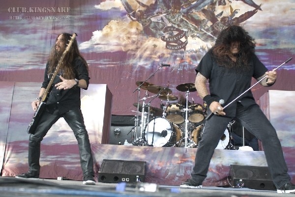Testament at the Molson Amphitheatre.  Toronto, Ontario