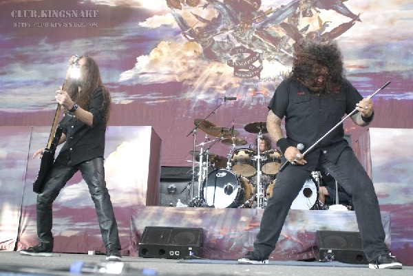 Testament at the Molson Amphitheatre.  Toronto, Ontario