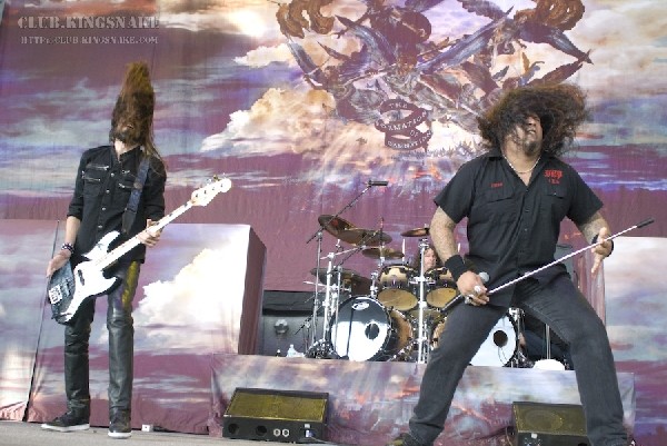 Testament at the Molson Amphitheatre.  Toronto, Ontario