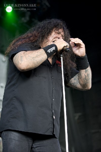Testament at the Molson Amphitheatre.  Toronto, Ontario