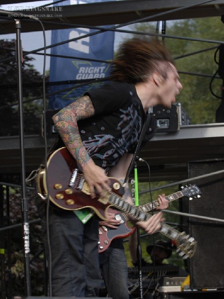 From First to Last at Wakestock 2007.  July 27, 2007