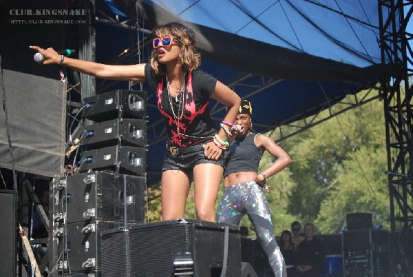 MIA at The Virgin Festival, Toronto.