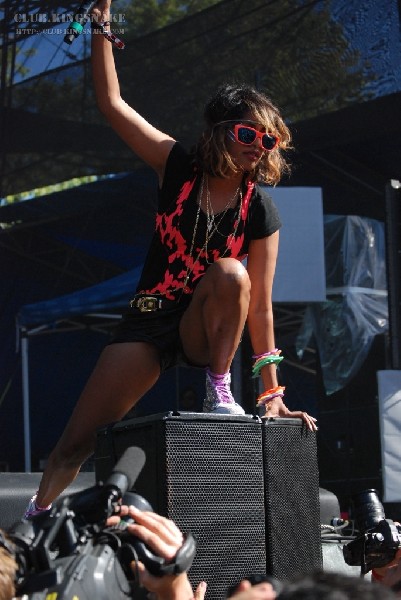 MIA at The Virgin Festival, Toronto.