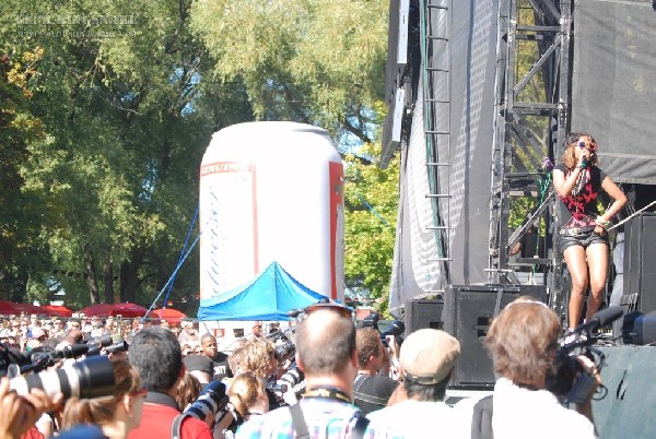 MIA at The Virgin Festival, Toronto.