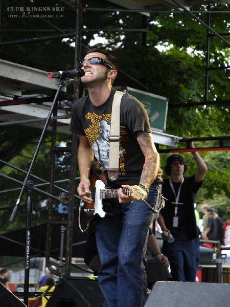 Saint Alvia Cartel at Wakestock 2007.  July 27, 2007