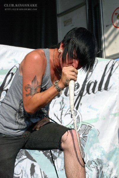 Bless The Fall at The Vans Warped Tour.   August 11, 2007.