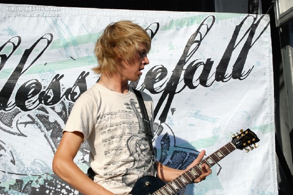 Bless The Fall at The Vans Warped Tour.   August 11, 2007.