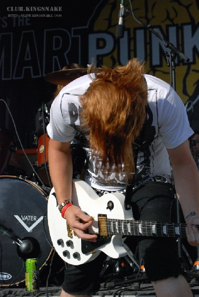 Bless The Fall at The Vans Warped Tour.   August 11, 2007.