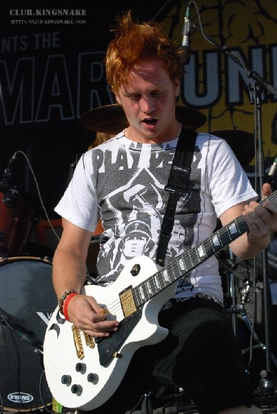 Bless The Fall at The Vans Warped Tour.   August 11, 2007.