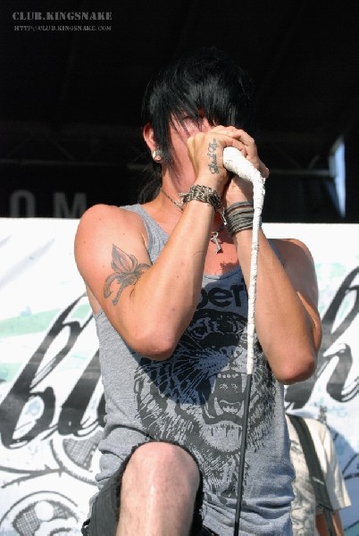 Bless The Fall at The Vans Warped Tour.   August 11, 2007.