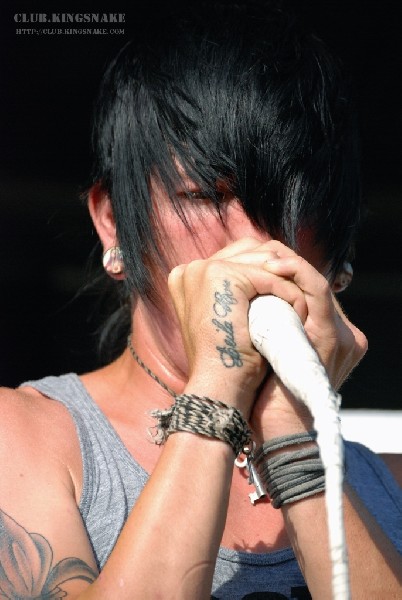 Bless The Fall at The Vans Warped Tour.   August 11, 2007.