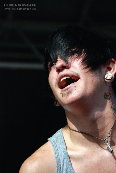 Bless The Fall at The Vans Warped Tour.   August 11, 2007.