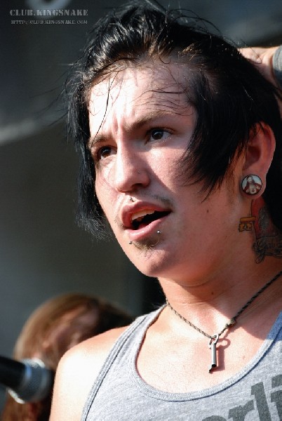 Bless The Fall at The Vans Warped Tour.   August 11, 2007.