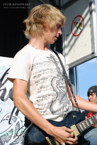 Bless The Fall at The Vans Warped Tour.   August 11, 2007.
