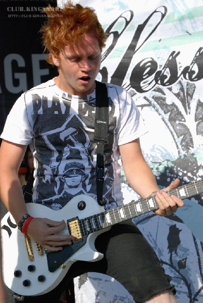 Bless The Fall at The Vans Warped Tour.   August 11, 2007.