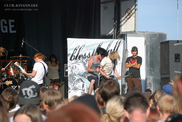 Bless The Fall at The Vans Warped Tour.   August 11, 2007.