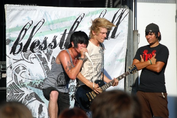 Bless The Fall at The Vans Warped Tour.   August 11, 2007.